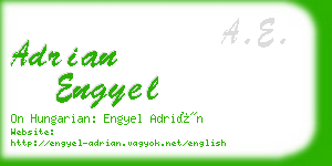 adrian engyel business card